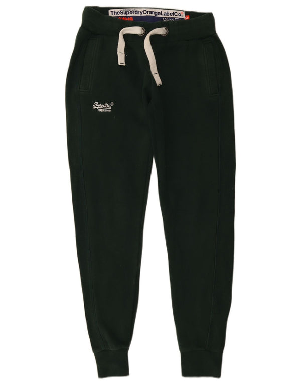 Superdry Ανδρική φόρμα αθλητικής φόρμας Slim Fit Παντελόνι Joggers Small Green Sports