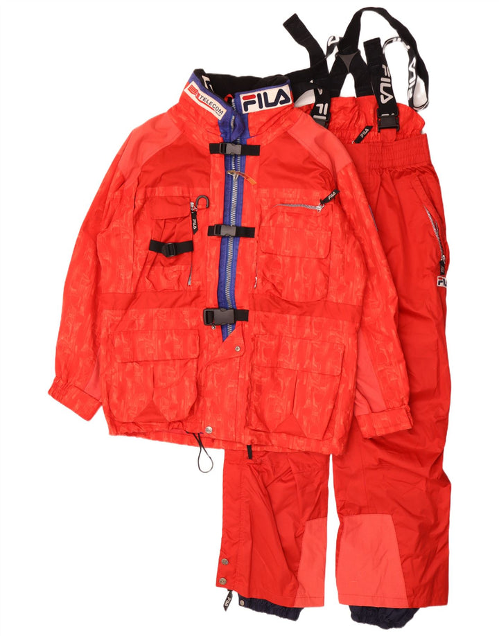 Fila Ανδρικό σετ γραφικών σκι 2 τεμαχίων IT 48 Medium W30 L29 Red Colourblock