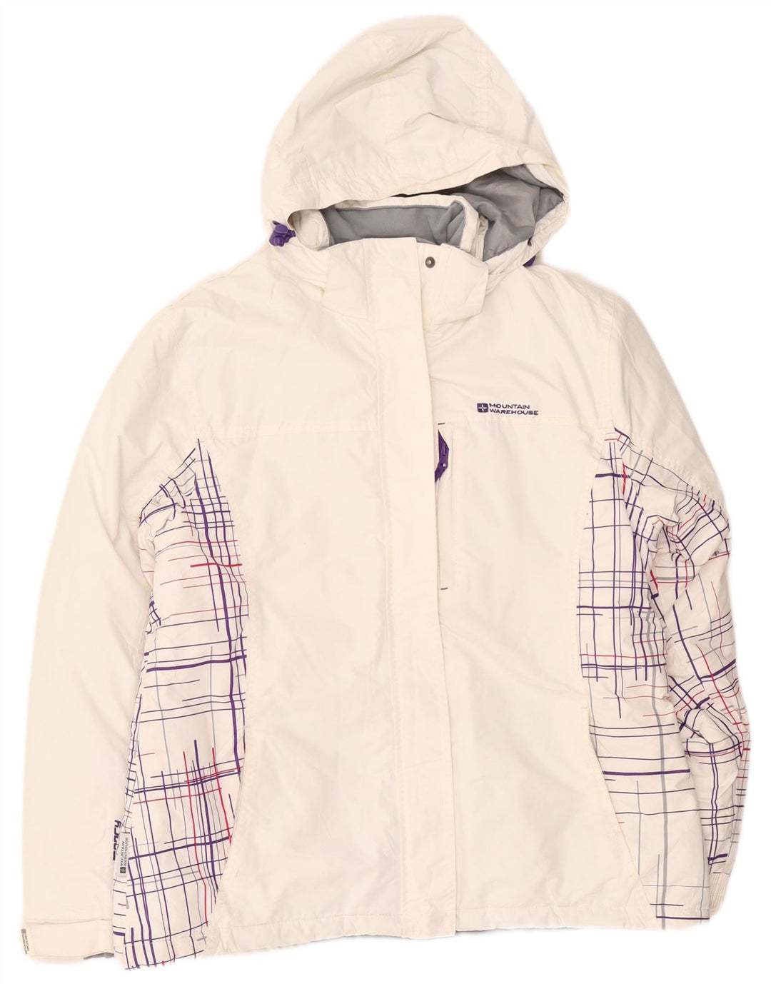 Mountain Warehouse Γυναικείο Αντιανεμικό Μπουφάν UK 16 Large White Check