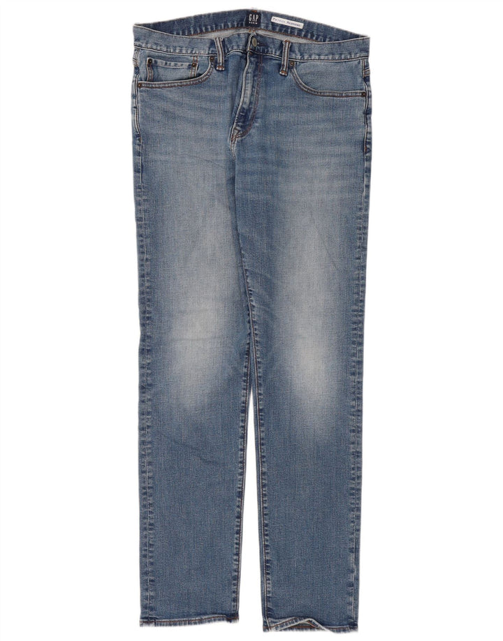 Ανδρικό τζιν Gap Slim W34 L34 Μπλε βαμβακερό
