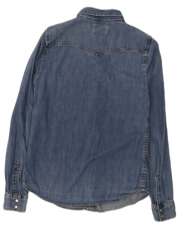 Γυναικείο τζιν πουκάμισο Levi's Classic Fit UK 6 XS Blue