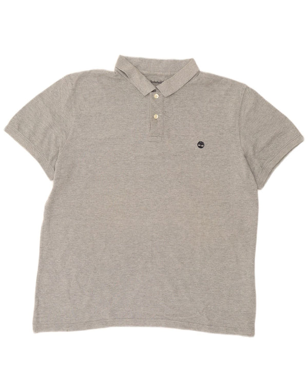 Ανδρικό μπλουζάκι Timberland Polo XL, βαμβακερό γκρι