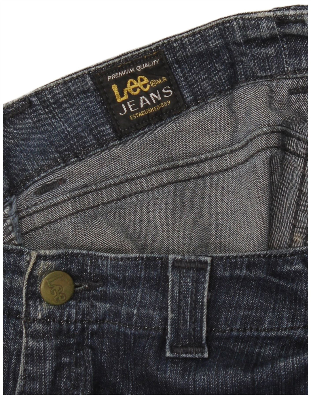 Lee Womens Flared Jeans W26 L32 Blue