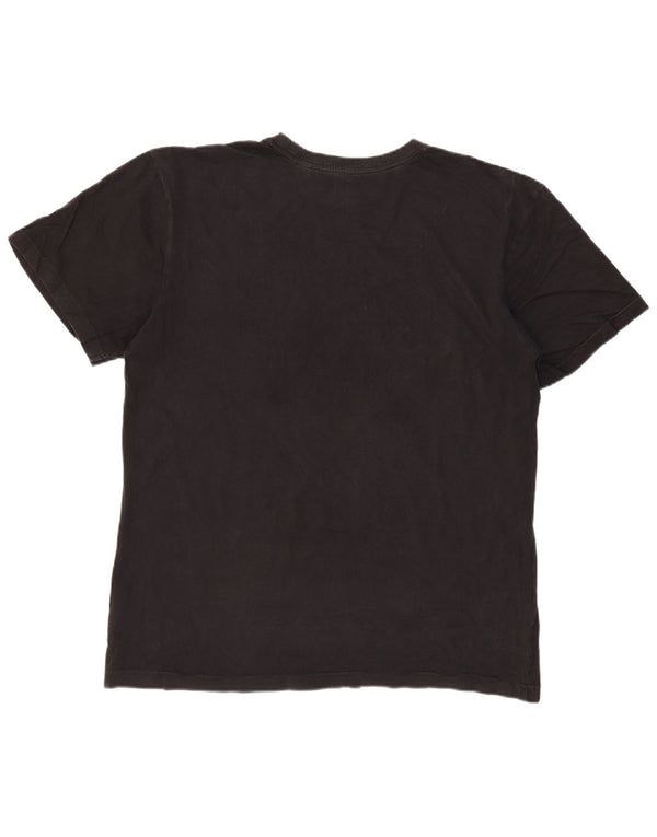 Ανδρικό γραφικό μπλουζάκι ADIDAS Los Angeles Lakers Top 2XL μαύρο βαμβακερό