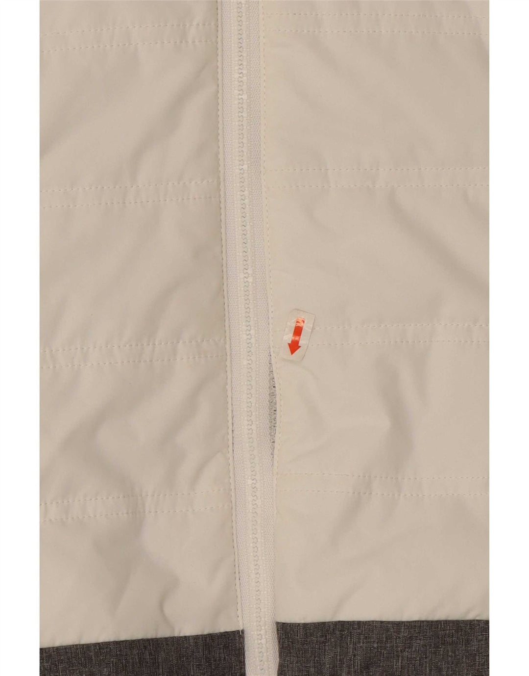 Brugi γυναικείο μπουφάν σκι με κουκούλα UK 10 Small White Colourblock Polyester