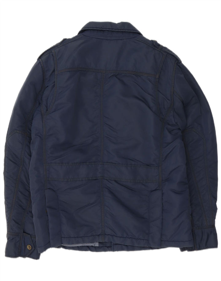 Ανδρικό στρατιωτικό μπουφάν Diesel UK 38 Medium Navy Blue Nylon