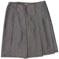 Max & Co. Γυναικεία πλισέ φούστα UK 12 Medium W30 Navy Blue Cotton