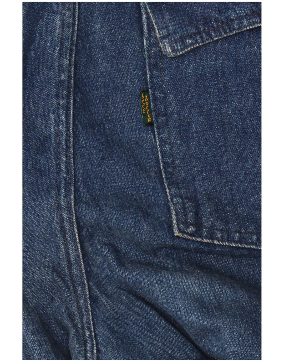 VINTAGE Mens Tapered Jeans W32 L29 Blue Cotton
