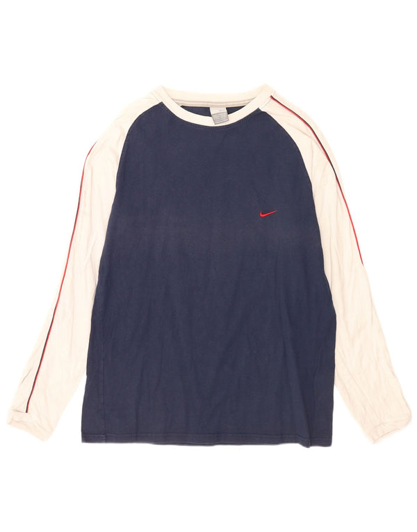 Ανδρικό μπλουζάκι Nike μακρυμάνικο UK 42/44 Large Navy Blue