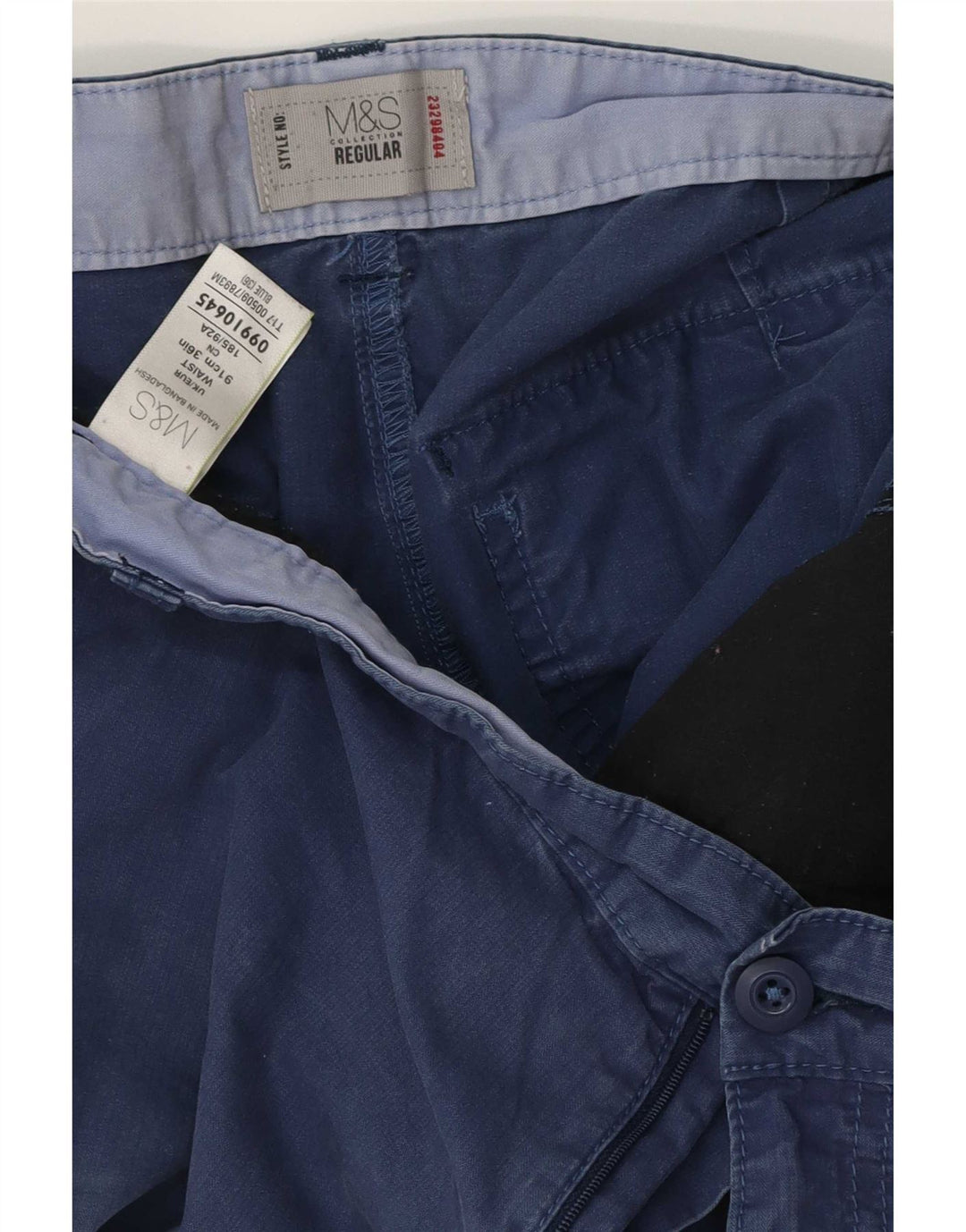 Marks & Spencer Ανδρικό Σορτς Cargo Regular W36 Μεγάλο Μπλε Βαμβακερό