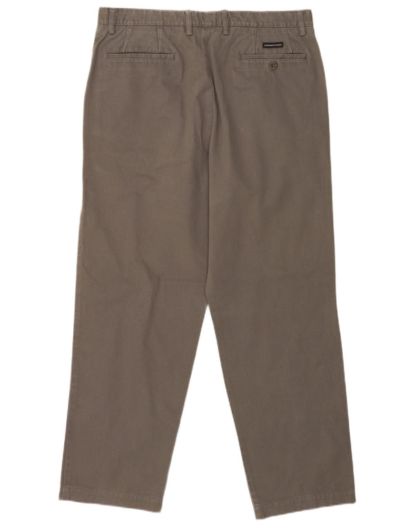 Marlboro Classics Ανδρικό ίσιο παντελόνι Chino EU 54 2XL W36 L29 Γκρι