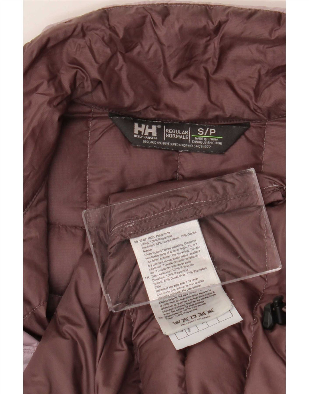 Helly Hansen Γυναικείο μπουφάν UK 10 Small Purple Polyamide