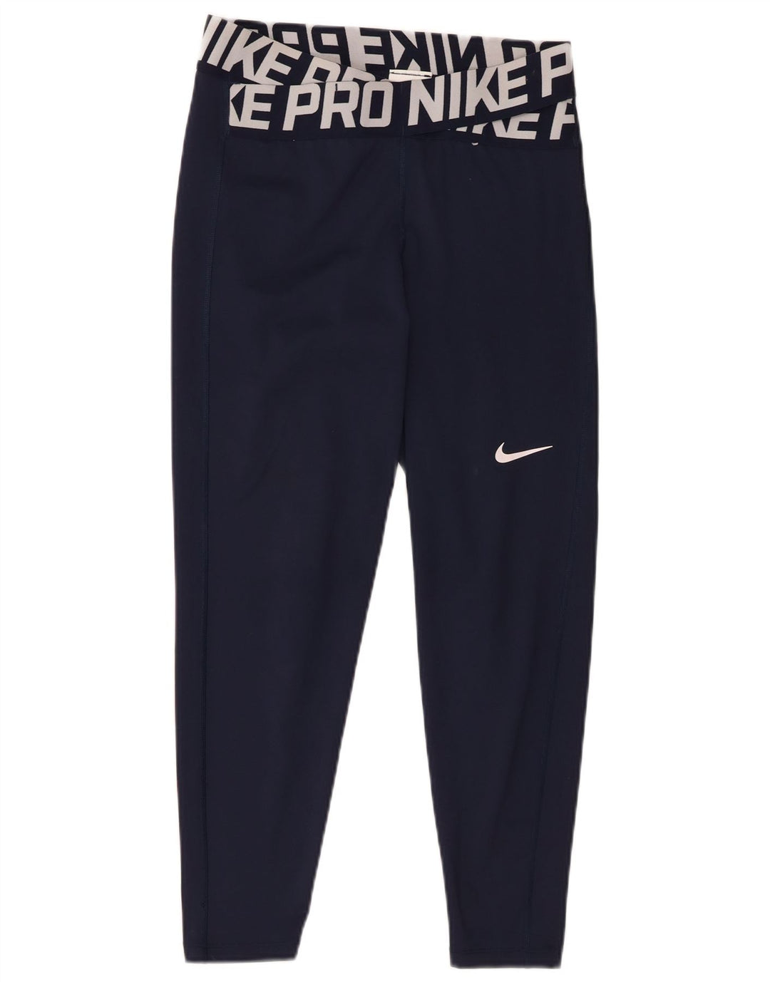 Γυναικείο κολάν Nike Dri Fit Graphic UK 14 Medium Navy Blue Polyester