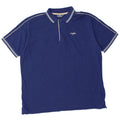 LOTTO Mens Polo Shirt 2XL Blue Cotton