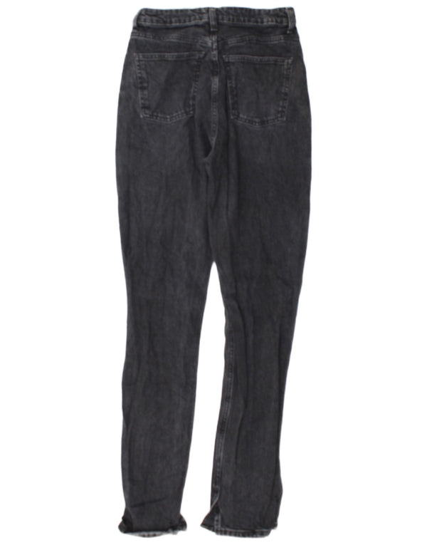 Zara γυναικείο ίσιο λεπτό τζιν EU 38 Small W28 L32 Γκρι βαμβακερό