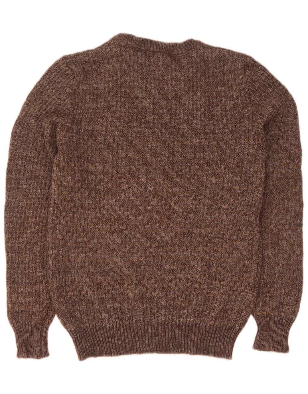 Ανδρικό πουλόβερ Mistral Crew Neck Jumper Μεγάλο Καφέ Μαλλί