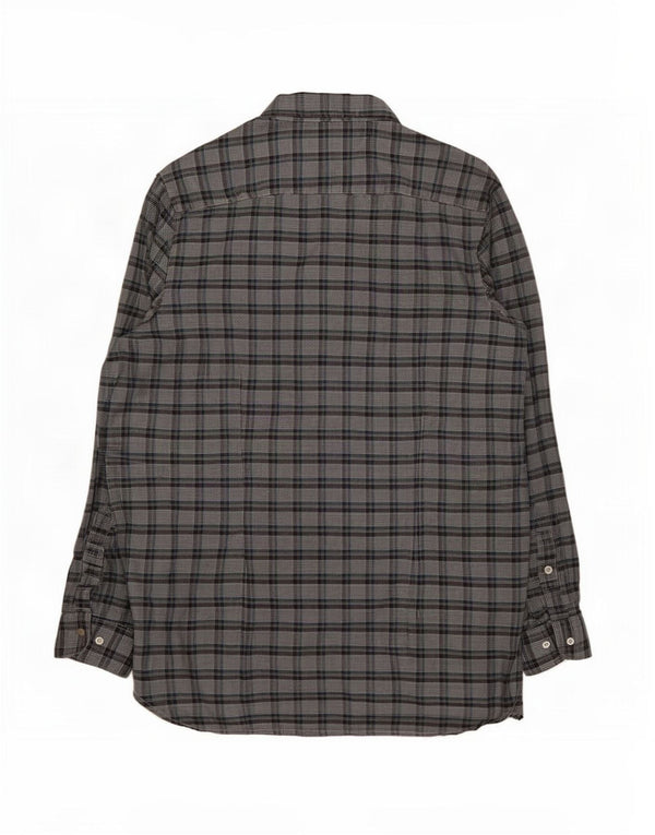 Tommy Hilfiger Ανδρικό φανελένιο πουκάμισο Slim Fit 2XL Grey Check Cotton