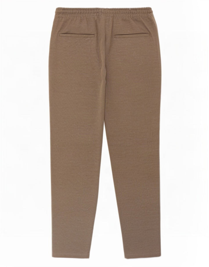 Zara Ανδρικό Slim Chino Παντελόνι Medium W31 L28 Beige Polyester