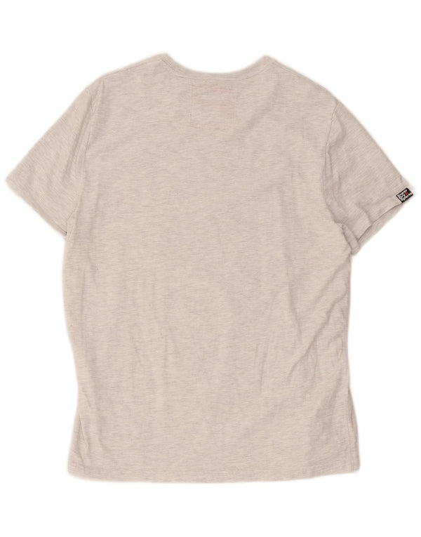 Ανδρικό γραφικό T-Shirt Superdry Top 2XL Γκρι βαμβακερό