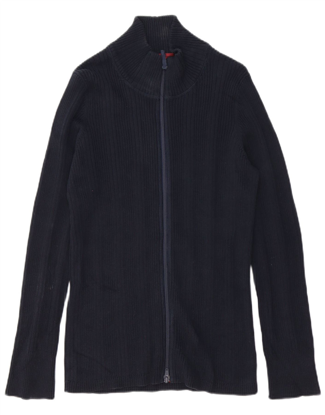 Ανδρικό πουλόβερ ζακέτα EDDIE BAUER Μεγάλο μπλε ναυτικό βαμβακερό