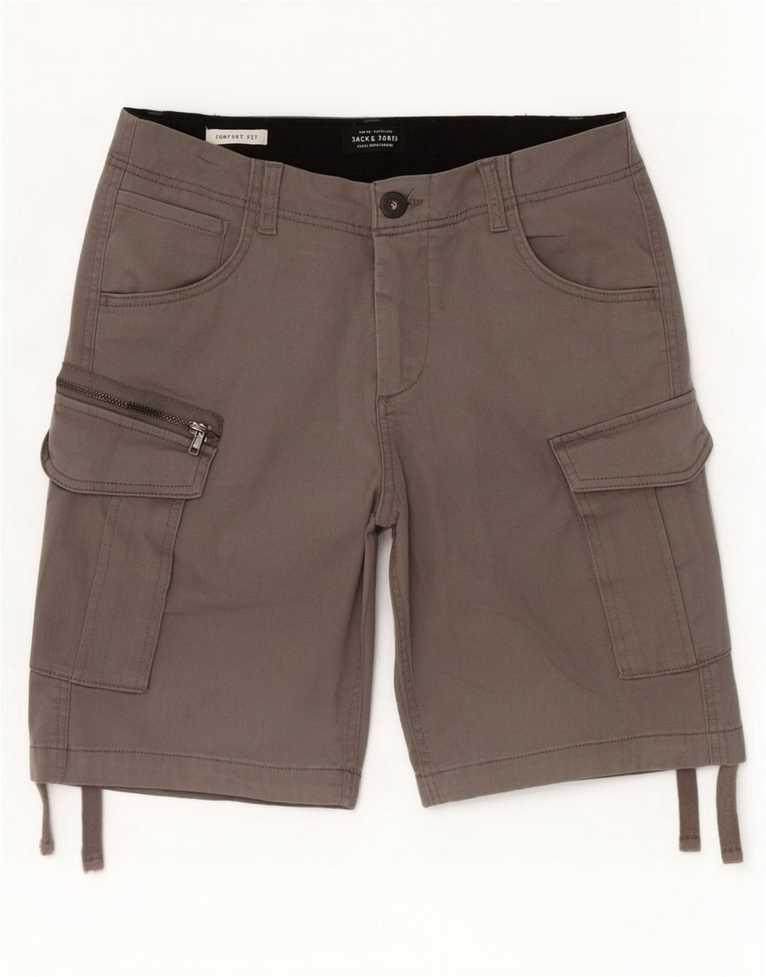 Jack & Jones Ανδρικό σορτς Cargo Comfort Fit Small W29 Γκρι βαμβακερό