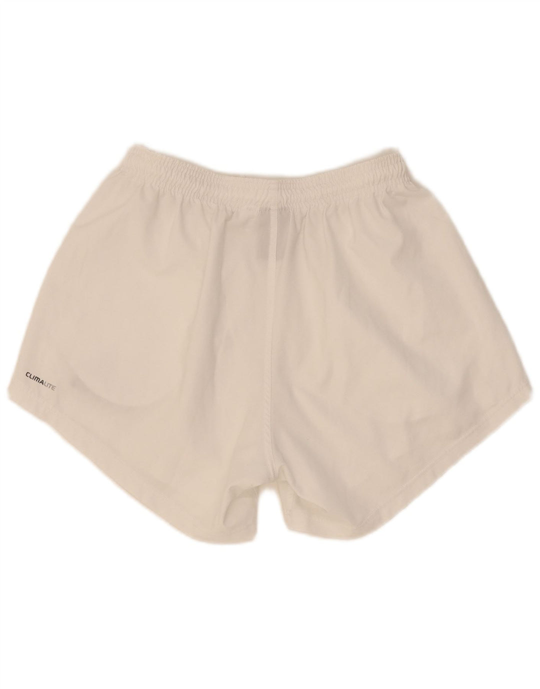 Γυναικείο αθλητικό σορτς Adidas Climalite UK 12 μεσαίο λευκό πολυεστέρας