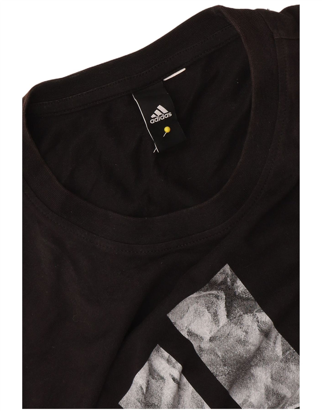 Ανδρικό γραφικό T-Shirt Adidas Top Medium Black Colourblock
