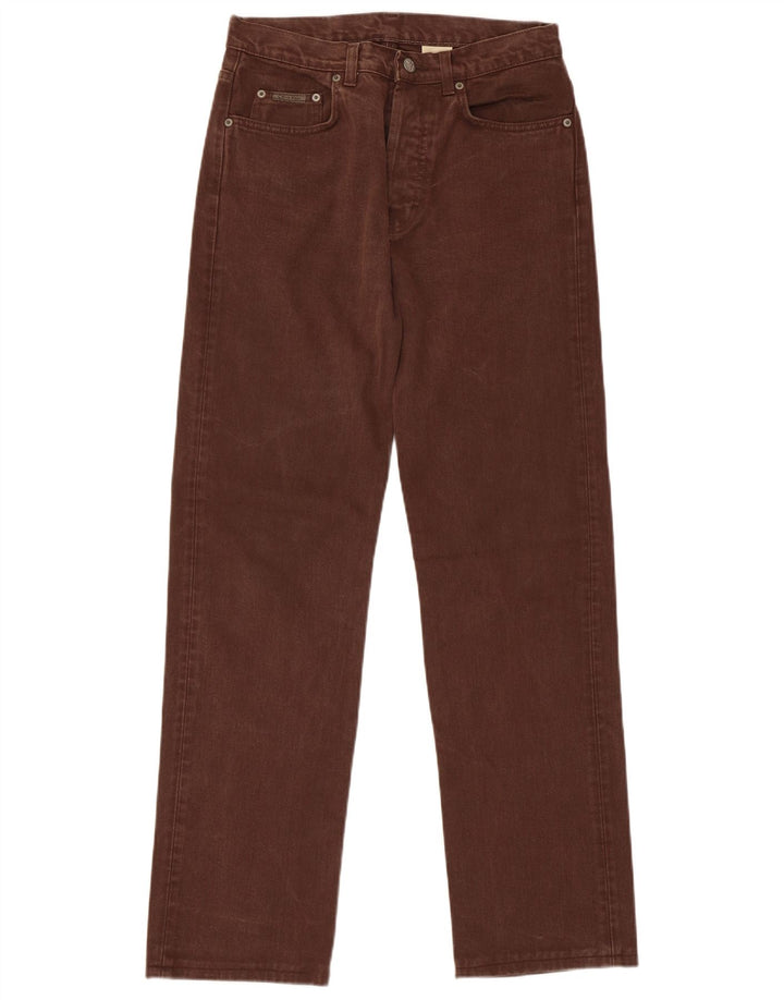 Ανδρικό τζιν ίσιο Calvin Klein W30 L31 Καφέ βαμβακερό