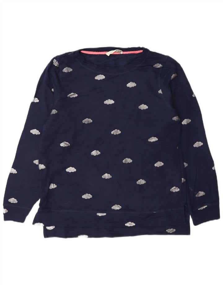 Γυναικείο γραφικό υπερμεγέθη φούτερ Oasis UK 10 Small Navy Blue