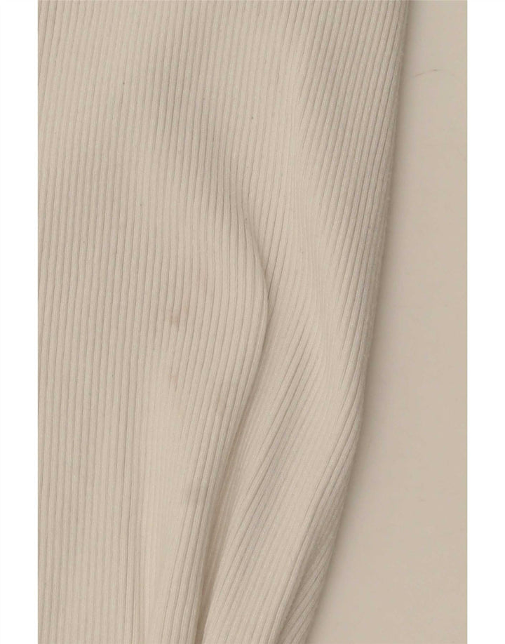 Zara Γυναικείο Γιλέκο Τοπ UK 8 Small White Viscose