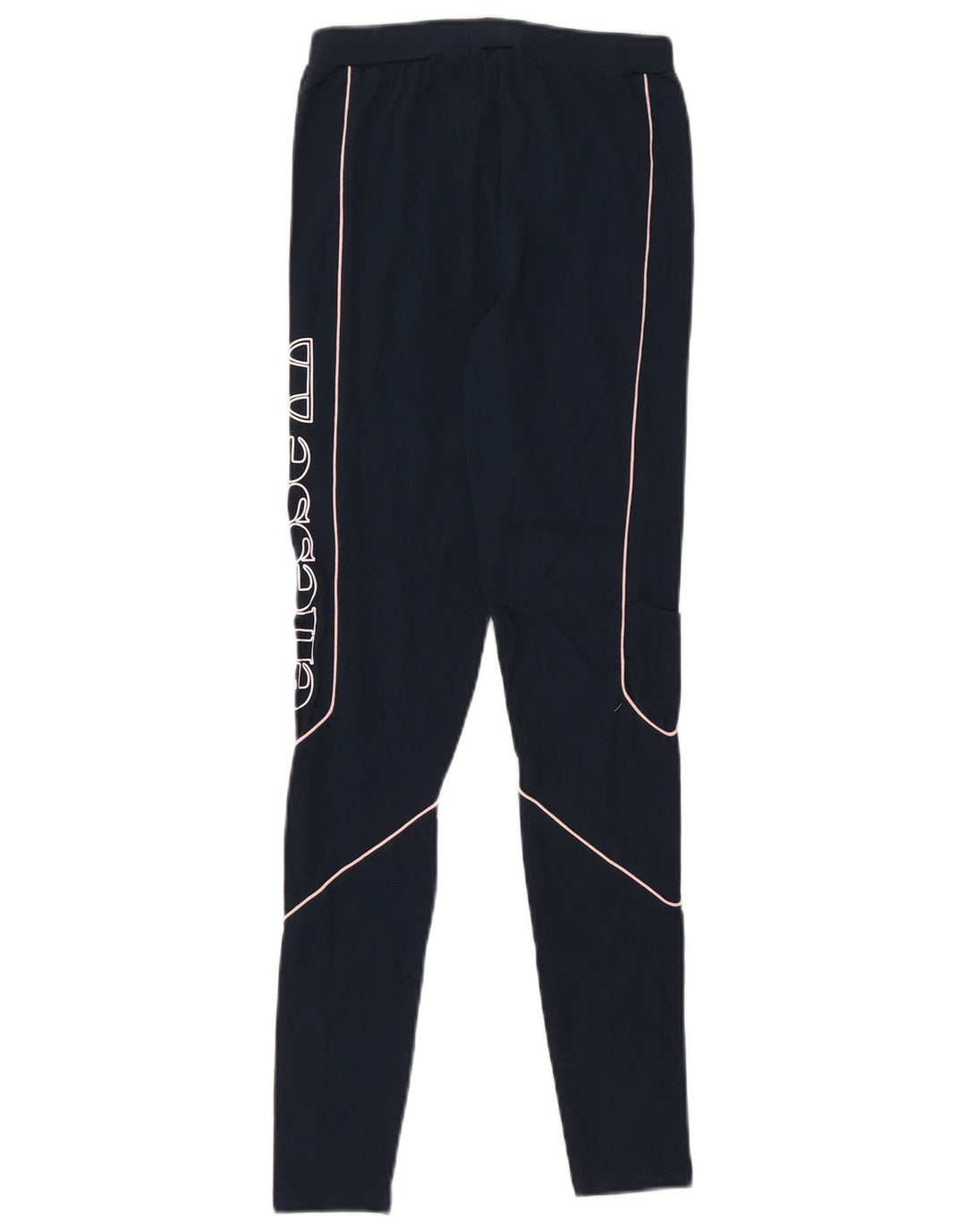 Ellesse Γυναικείο Γραφικό Κολάν UK 8 Small Navy Blue Cotton