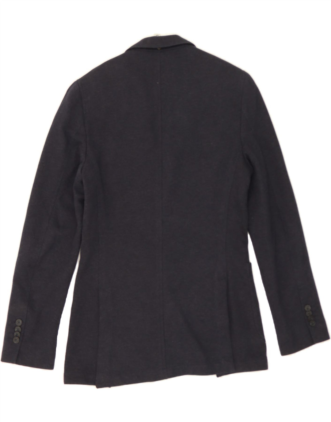 MASSIMO DUTTI Mens 2 Button Blazer Jacket EU 46 Small Navy Blue Vintage Massimo Dutti and Second-Hand Massimo Dutti from Messina Hembry 