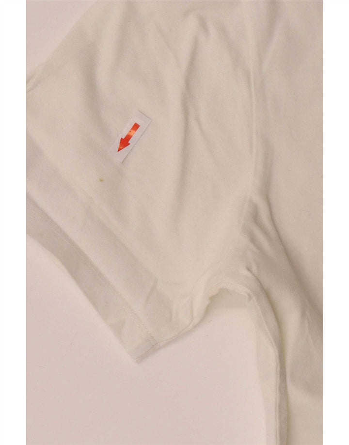 Ανδρικό γραφικό T-Shirt Levi's Top Μεσαίο λευκό βαμβακερό