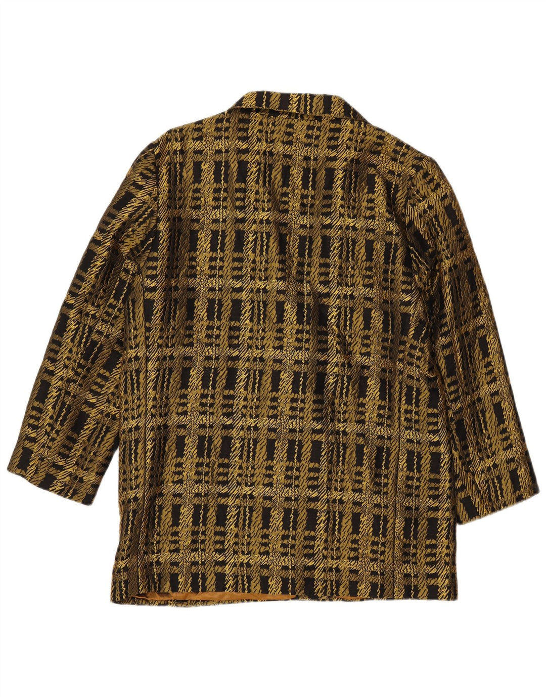 Vintage γυναικείο διπλό μπουφάν σακάκι UK 16 Μεγάλη χρυσή επιταγή