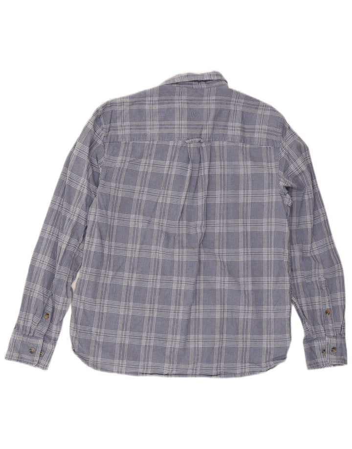 Ανδρικό πουκάμισο Fat Face Large Blue Check Cotton