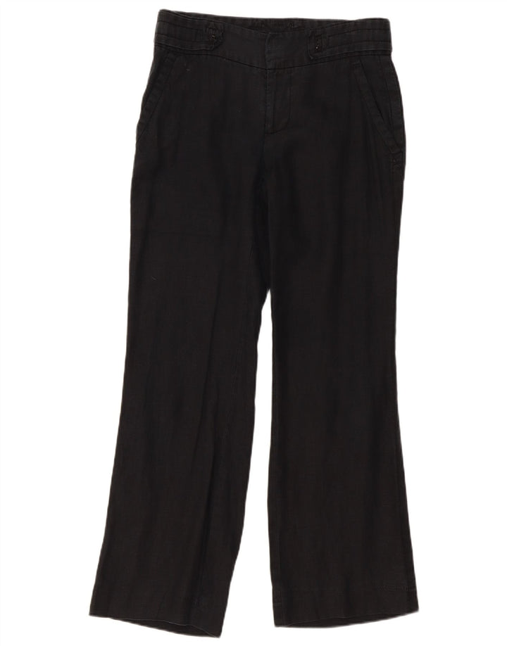 Zara Γυναικείο Bootcut Casual Παντελόνι Small W26 L30 Μαύρο