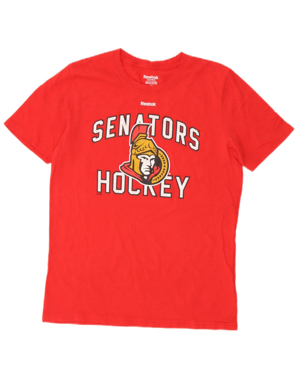 Γραφικό T-shirt Reebok Boys Ottawa Senators Top 14-15 Years Large Red