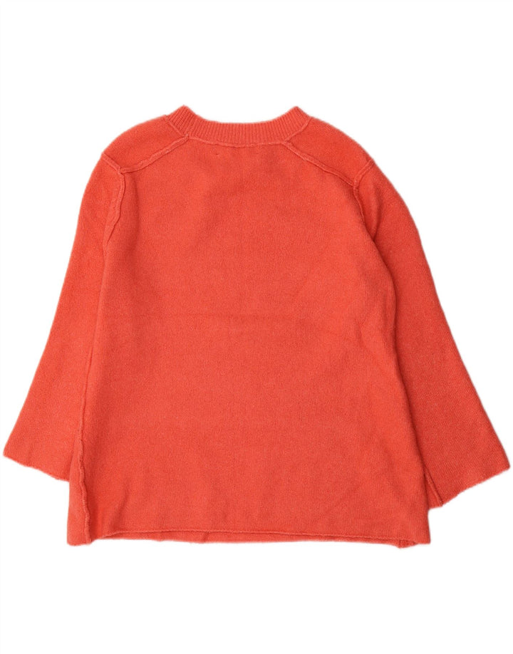 Zara γυναικείο πουλόβερ με λαιμό σκακιέρα UK 10 Small Polyester
