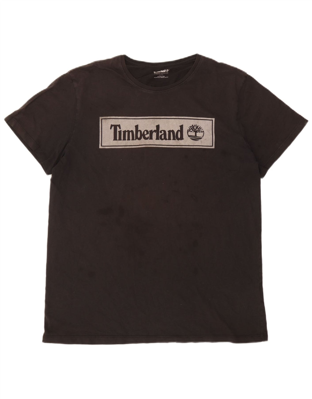 Ανδρικό γραφικό T-Shirt Timberland Top XL Μαύρο βαμβακερό