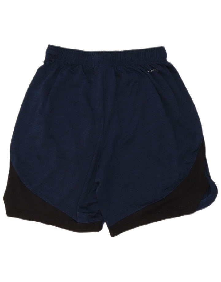 Ανδρικό αθλητικό σορτς RUSSELL ATHLETIC Μικρό μπλε Navy Colorblock Πολυεστέρας