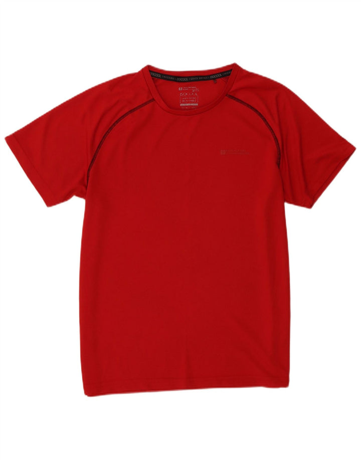 Ανδρικό T-Shirt Mountain Warehouse Top Medium Burgundy Polyester