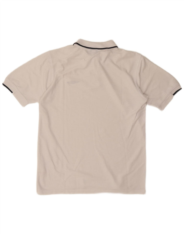 Ανδρικό πουκάμισο Umbro Polo Μεσαίο λευκό πολυεστέρα