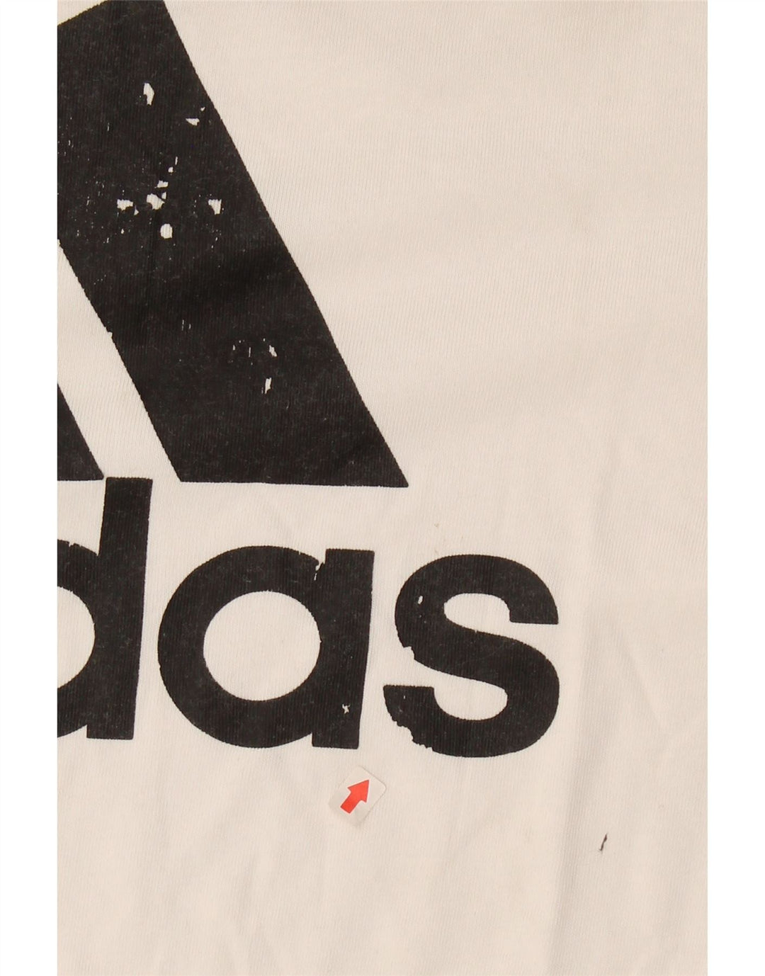 ADIDAS Mens Graphic T-Shirt Top Medium White Cotton Vintage Adidas and Second-Hand Adidas from Messina Hembry 