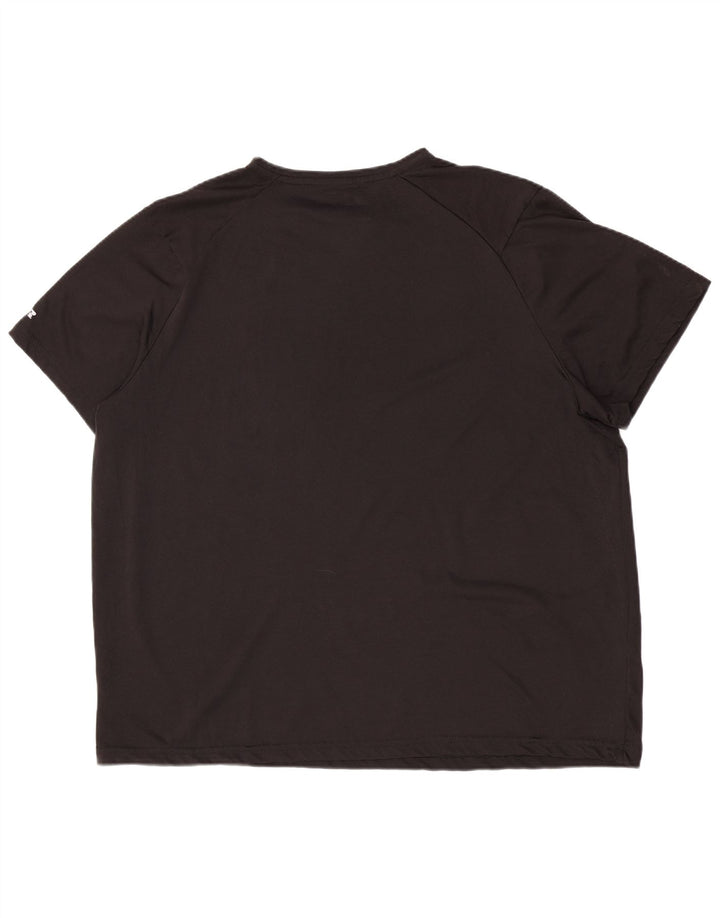 Russell Athletic Ανδρικό T-Shirt Dri-Power Top XL μαύρο πολυεστέρα