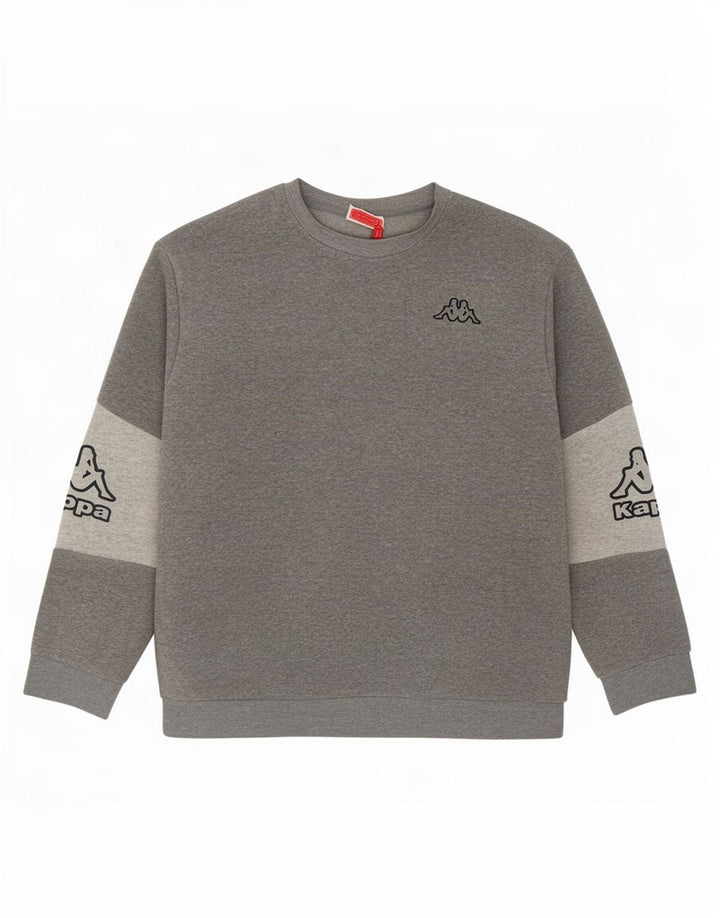Ανδρικό γραφικό φούτερ Kappa Jumper XL Grey Polyester