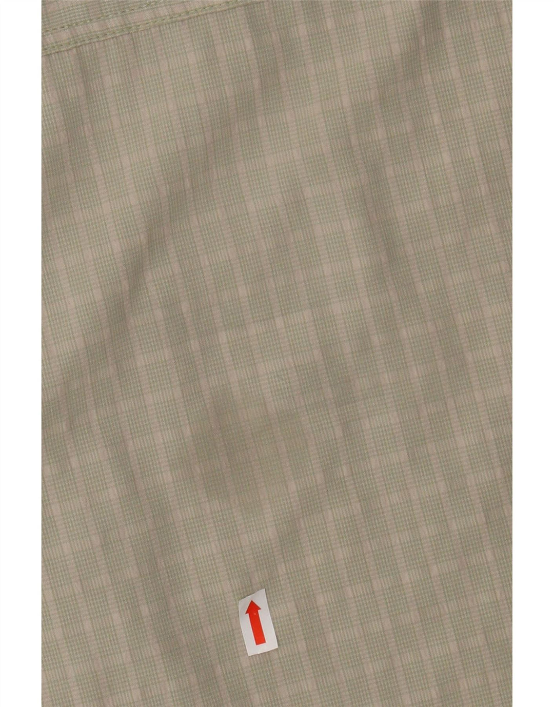 Ανδρικό κοντομάνικο πουκάμισο North Face XL Green Check Polyester