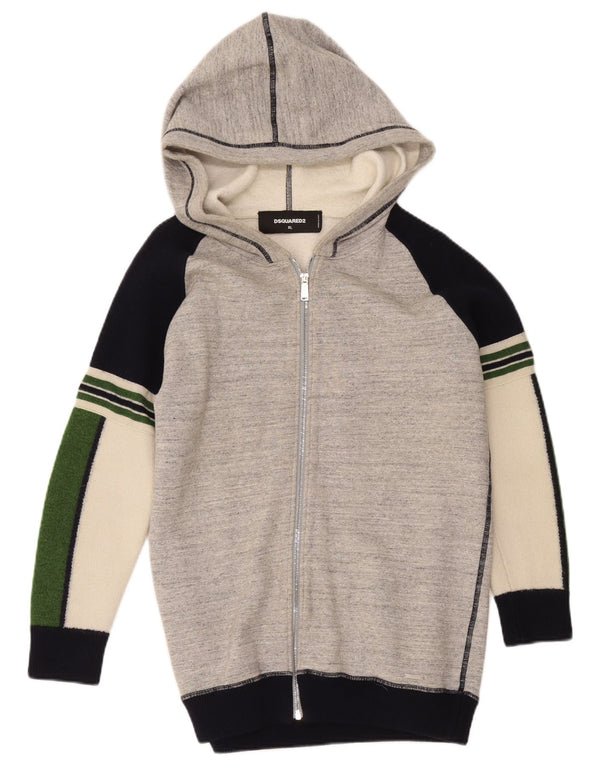 Dsquared2 Γυναικείο UK 18 XL Γκρι Colourblock Βαμβακερό
