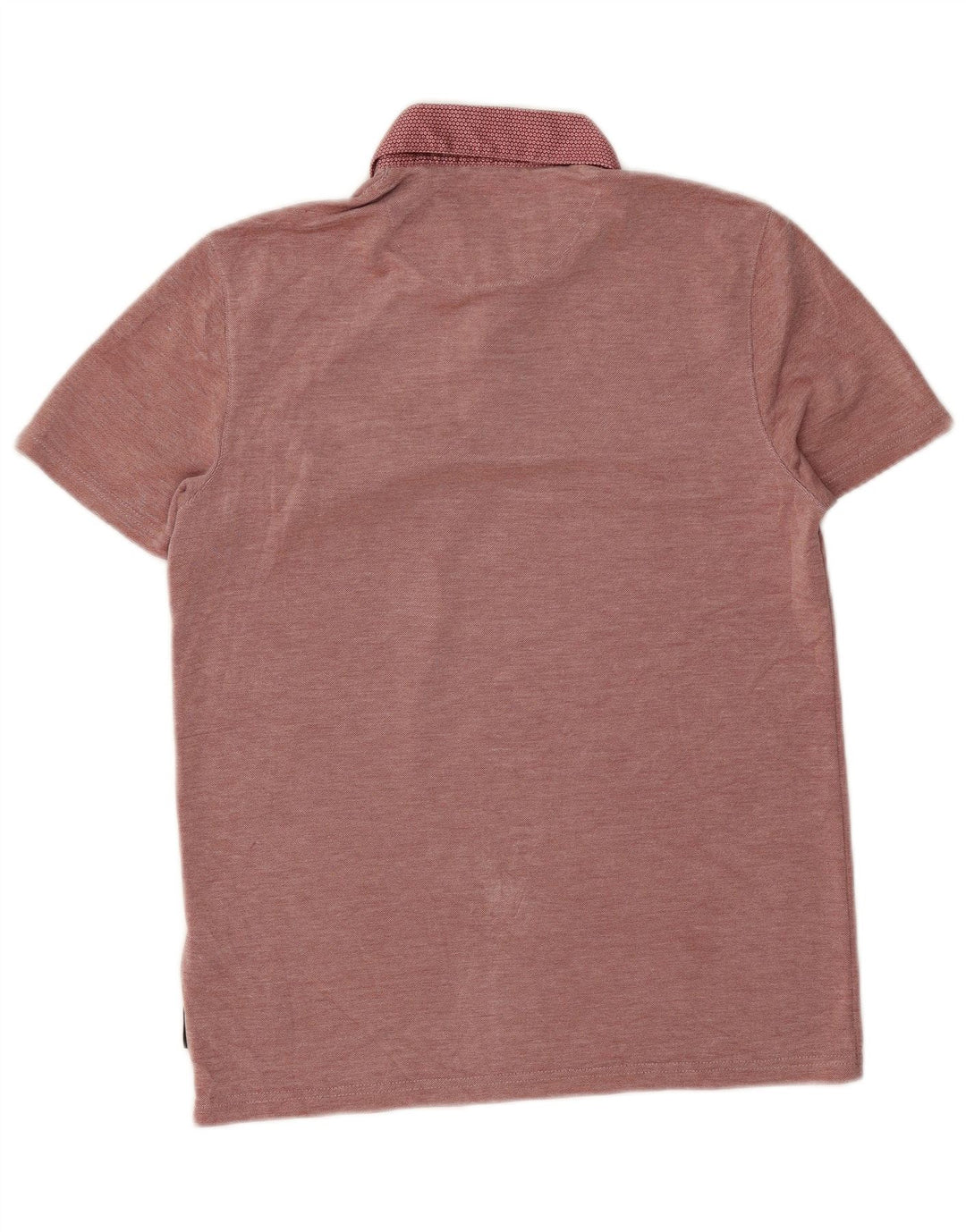 Ted Baker Ανδρικό πουκάμισο Polo Μέγεθος 3 Medium Burgundy Modal