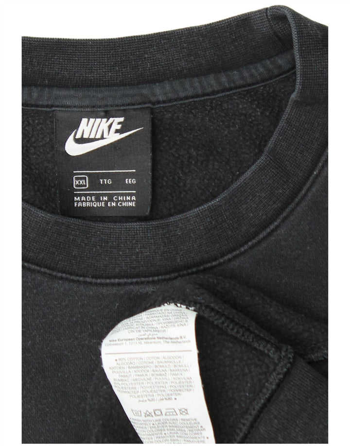 Ανδρικό φούτερ NIKE Jumper 2XL Μαύρο βαμβακερό