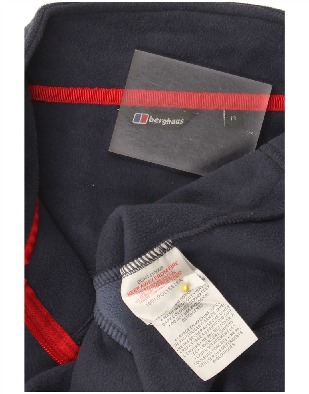 Μπουφάν Berghaus Boys Fleece Jacket 12-13 Years Navy Blue Colorblock Polyester
